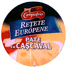 CAMPOFRIO RETETE EUROPENE PATE CU CASCAVAL