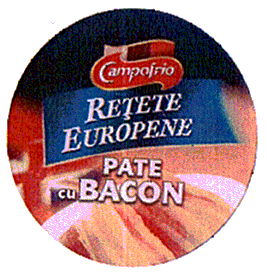 CAMPOFRIO RETETE EUROPENE PATE CU BACON