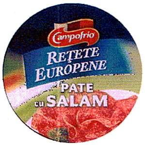 CAMPOFRIO RETETE EUROPENE PATE CU SALAM