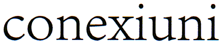conexiuni