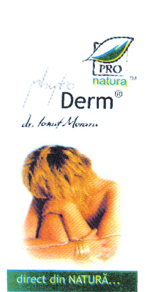 phyto DERM - dr. Ionuţ Moraru PRO natura direct din NATURĂ...