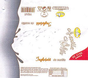 ELION Vanilla White Înghetata de vanilie