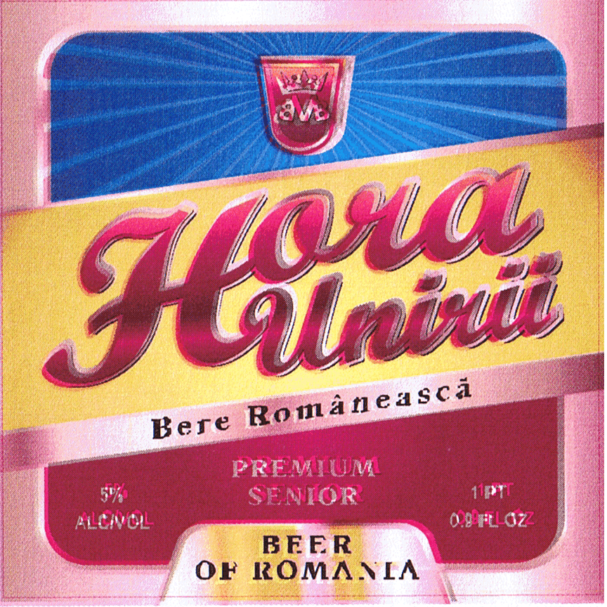 Hora Unirii Bere Românească PREMIUM SENIOR