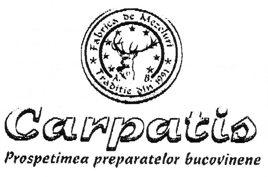 CARPATIS - PROSPETIMEA PREPARATELOR BUCOVINENE