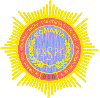 ORGANIZATIA NATIONALA PENTRU SECURITATEA SI PROTECTIA CONSUMATORULUI ROMANIA ONSPC
