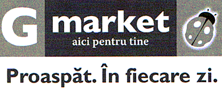 G market aici pentru tine Proaspăt. În fiecare zi.