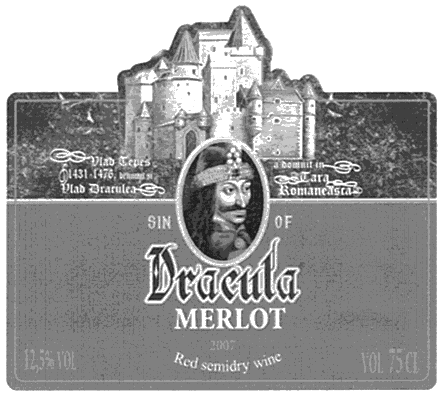 SIN OF DRACULA MERLOT