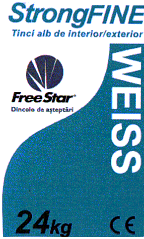 StrongFINE WEISS - Tinci alb de interior/exterior
