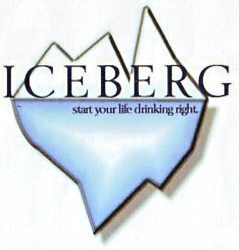 ICEBERG start your life drinking right
