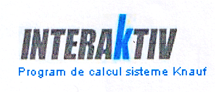 INTERAKTIV PROGRAM DE CALCUL SISTEME KNAUF