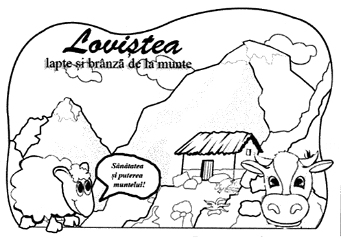 Loviştea lapte şi brânză de la munte Sănătatea şi puritatea muntelui!