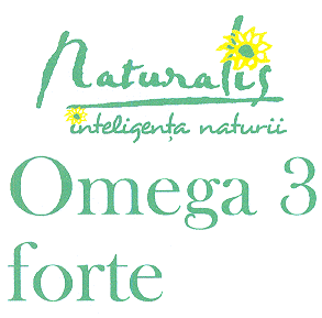 Naturalis inteligenţa naturii Omega 3 forte