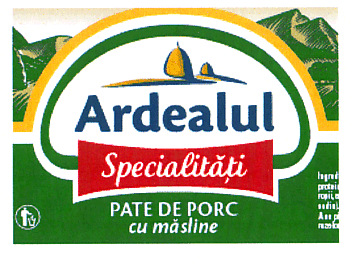 Ardealul - specialităţi - pate de porc cu măsline