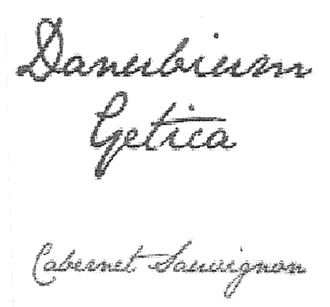 Danubium Getica Cabernet Sauvignon