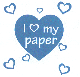 I love my paper