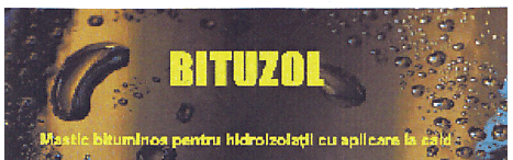 BITUZOL Mastic bituminos pentru hidroizolaţii cu aplicare la cald
