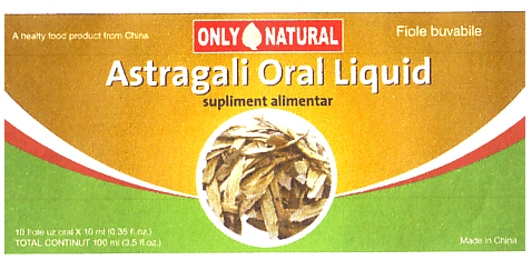 ONLY NATURAL Astragali Oral Liquid