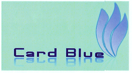 CARD BLUE