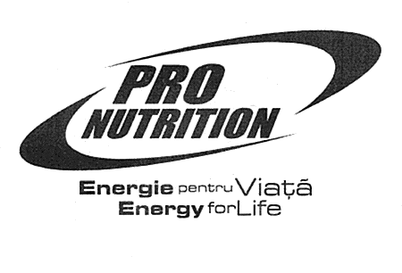 PRO NUTRITION Energie pentru Viaţă Energy for Life
