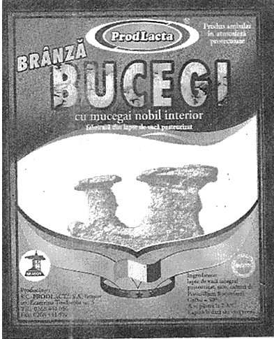 ProdLacta BRÂNZĂ BUCEGI cu mucegai nobil interior