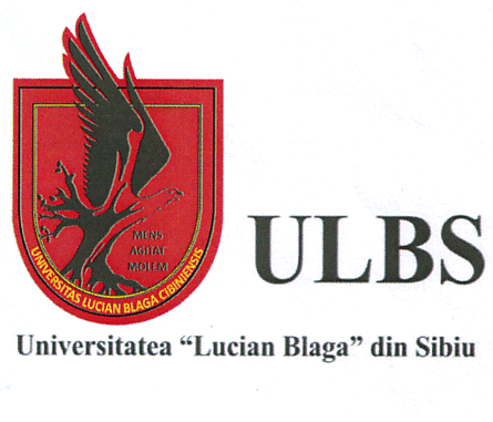 ULBS.Universitatea Lucian Blaga din Sibiu. Universitas Lucian Blaga Cibiniensis. Mens agitat molem