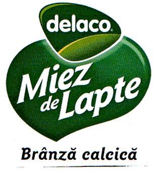 delaco Miez de Lapte Brânză calcică
