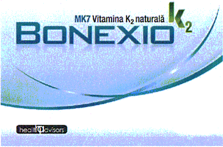 Bonexio MK7 Vitamina K2 naturală k2