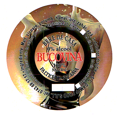 BERE DE CASĂ BUCOVINA