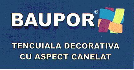 BAUPOR TENCUIALA DECORATIVA CU ASPECT CANELAT