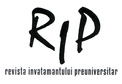 REVISTA INVATAMANTULUI PREUNIVERSITAR - RIP