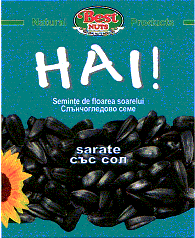 Best NUTS HAI! Seminţe de floarea soarelui sarate