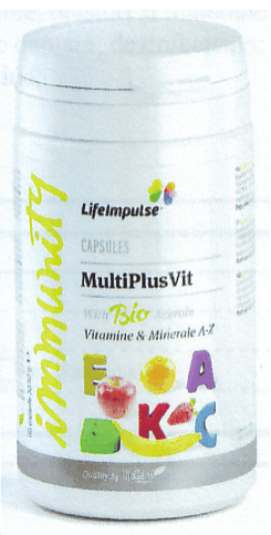 immunity Lifelmpulse MultiPlusVit With Bio AcerolaVitamine & Minerale A-Z A B C E K