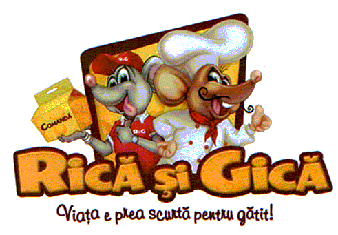 COMANDĂ RICĂ ŞI GICĂ Viaţa e prea scurtă pentru gătit!