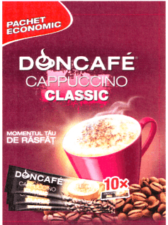 PACHET ECONOMIC DONCAFE CAPPUCCINO CLASSIC MOMENTUL TAU DE RASFAT
