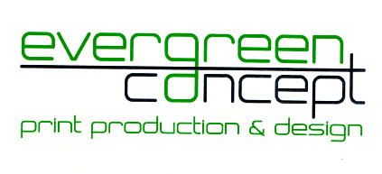 evergreen concept print production & design