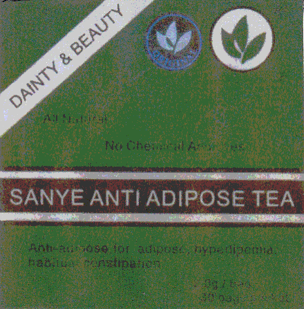 DAINTY & BEAUTY SANYE ANTI ADIPOSE TEA