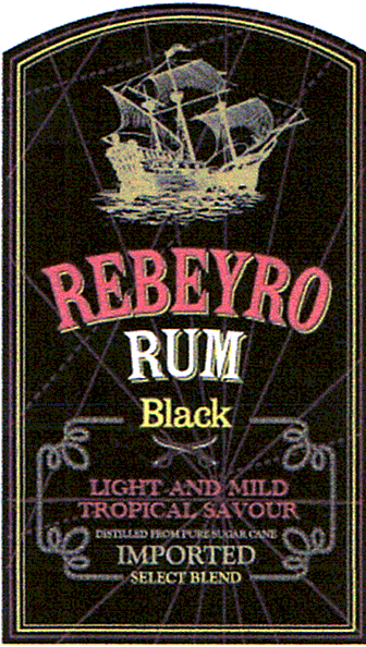 REBEYRO RUM Black