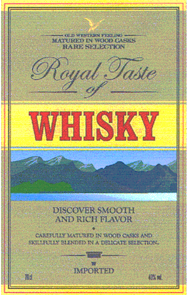 Royal Taste of WHISKY