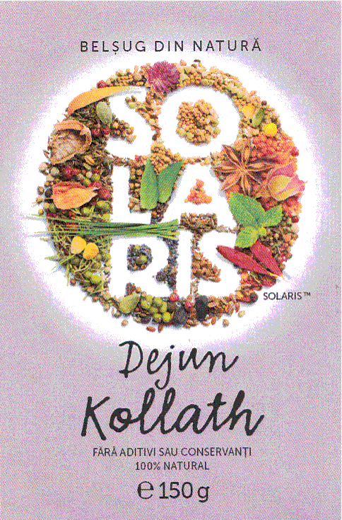 BELŞUG DIN NATURĂ SOLARIS Dejun Kollath