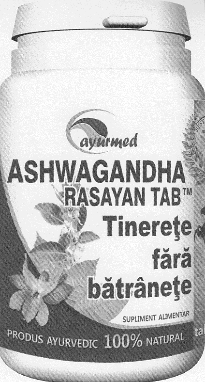 ayurmed ASHWAGANDHA RASAYAN TAB tinereţe fără bătrâneţe