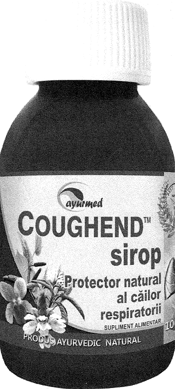 ayurmed COUGHEND sirop Protector natural al căilor respiratorii