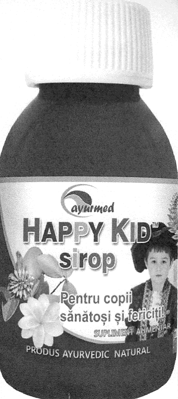 ayurmed HAPPY KID sirop Pentru copii sănătoşi şi fericiţi !