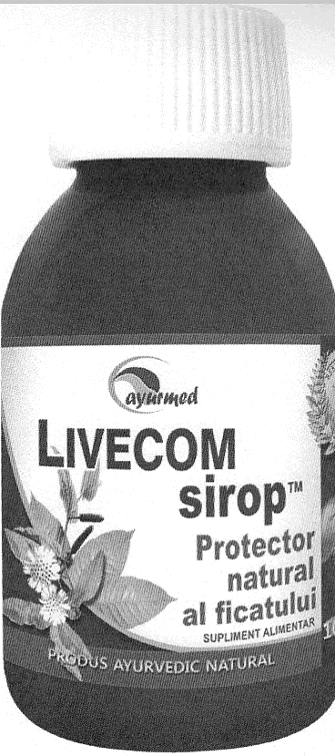 ayurmed LIVECOM sirop natural al ficatului