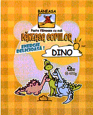 BĂNEASA. BĂNEASA COPIILOR - DINO. ENERGIE DELICIOASĂ!
