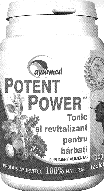 ayurmed POTENT POWER Tonic şi revitalizant pentru bărbaţi