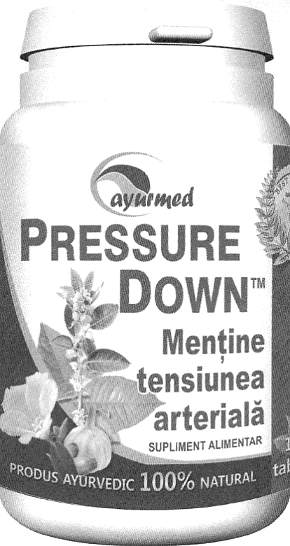 ayurmed PRESSURE DOWN Menţine tensiunea arterială