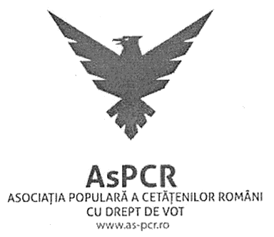 ASPCR ASOCIAŢIA POPULARĂ A CETĂŢENILOR ROMÂNI CU DREPT DE VOT www.as-pcr.ro