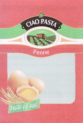 CIAO PASTA Penne Paste cu ouă