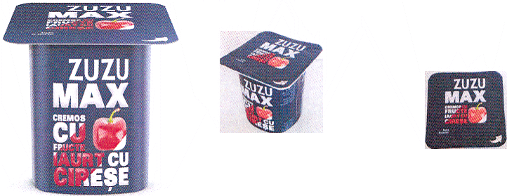 ZUZU MAX CREMOS CU FRUCTE, IAURT CU CIREŞE