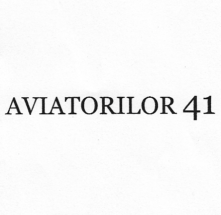 AVIATORILOR 41